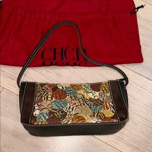 Carolina Herrera Colorful Logo Shoulder Bag